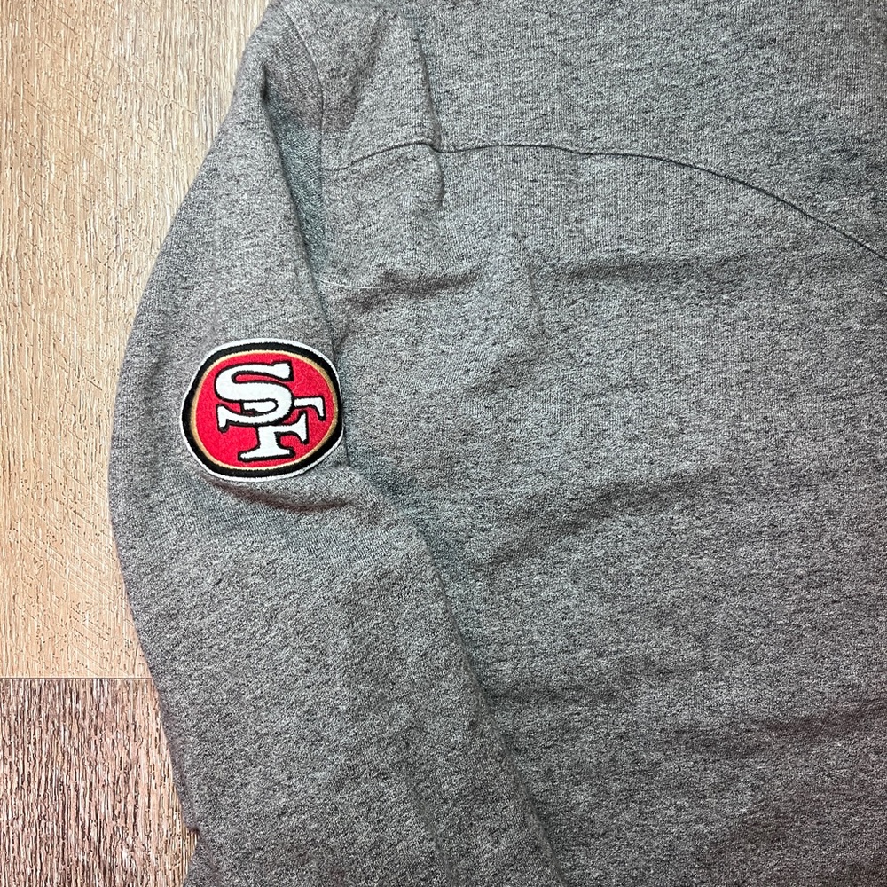 Levi's NFL San Francisco 49ers Shacket - Heather Gray - Men's XXL - Picture 9 of 9